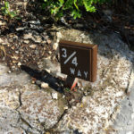 Markers at Timp Cave